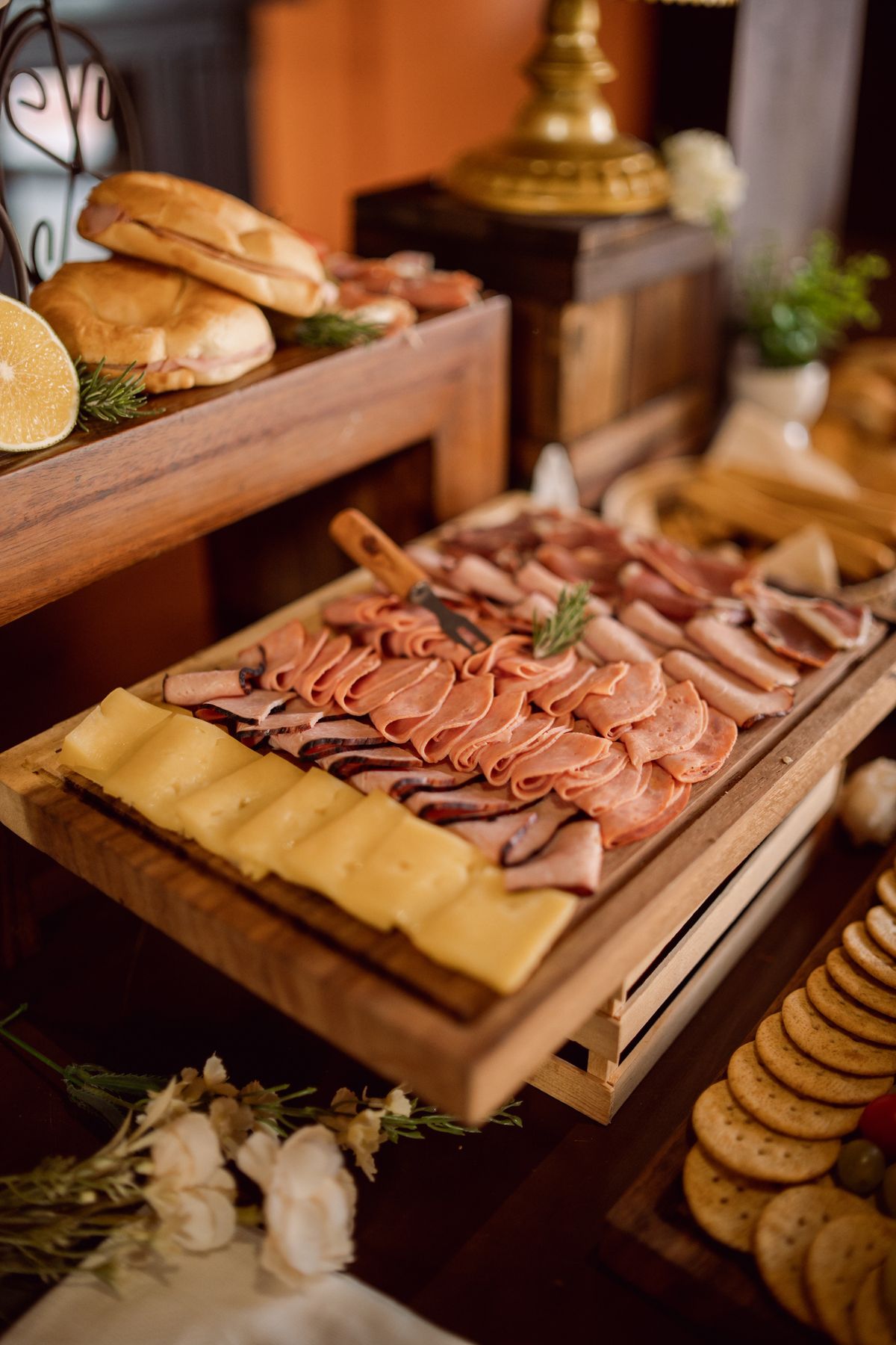 Catering spread – illustrative photo