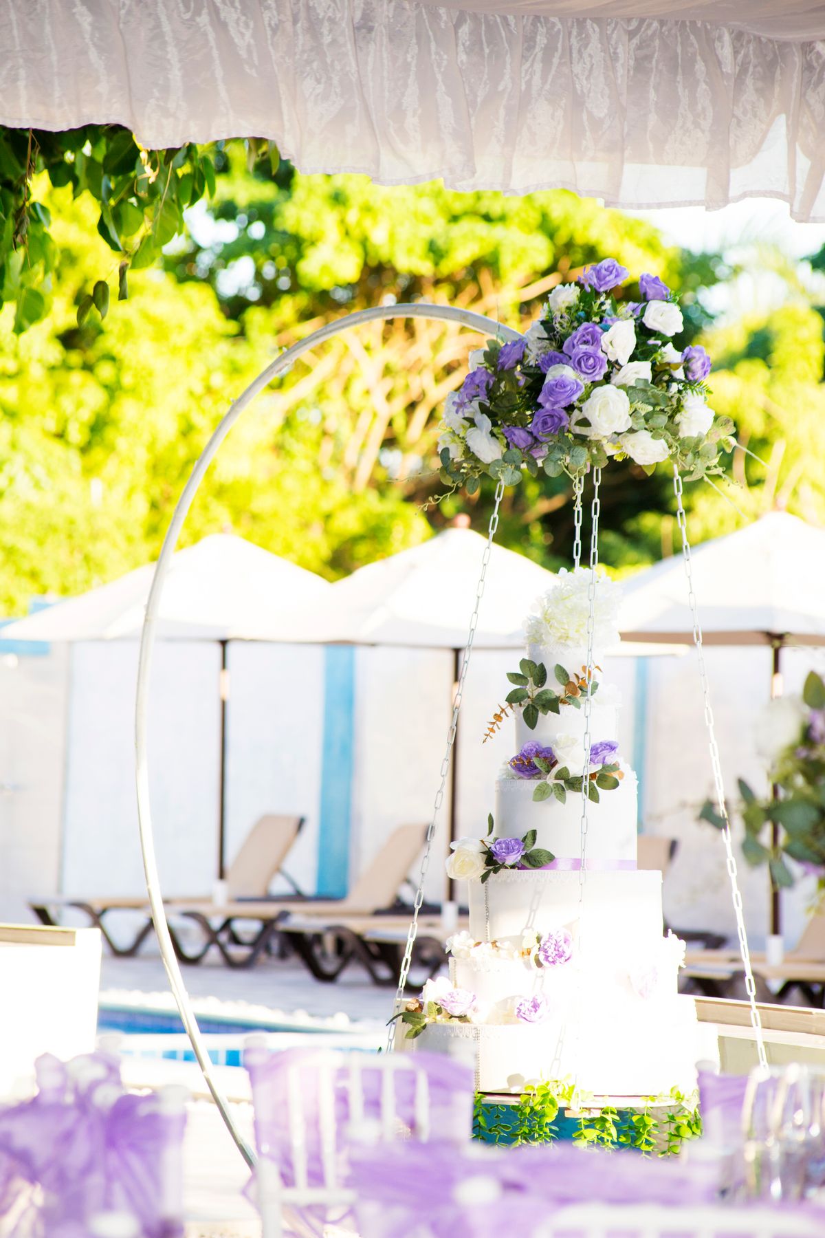 Wedding cake – illustrative photo