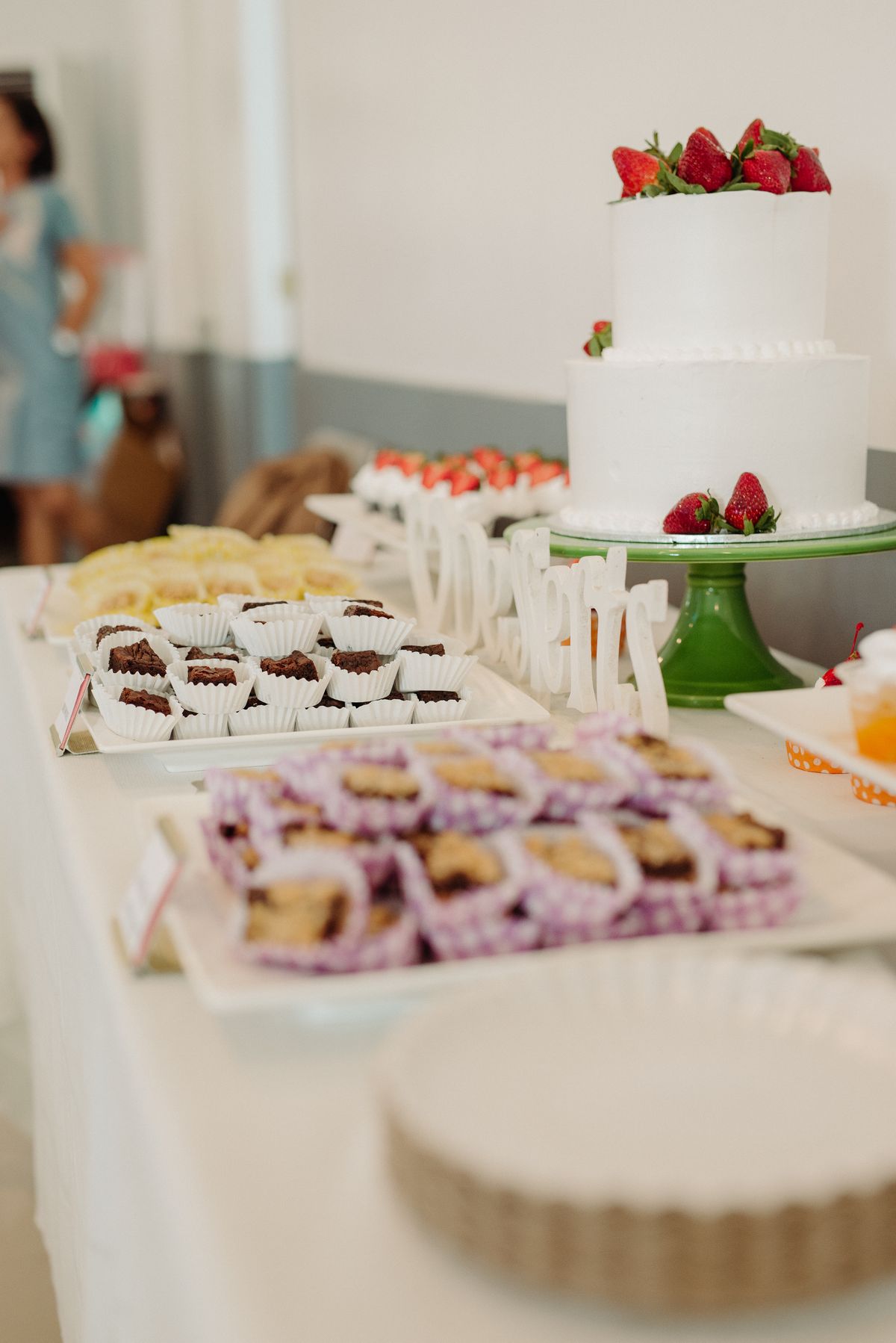 Sweet table – illustrative photo